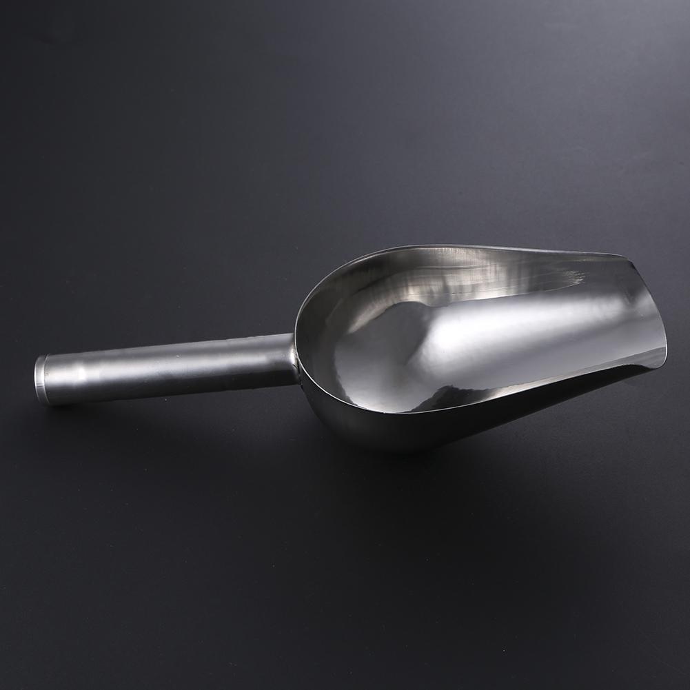 Cats Feeding Scoops Multifunctional Puppy Food Serving Shovel Stainless Steel Lightweight Thicken Pets Feeding Supplies