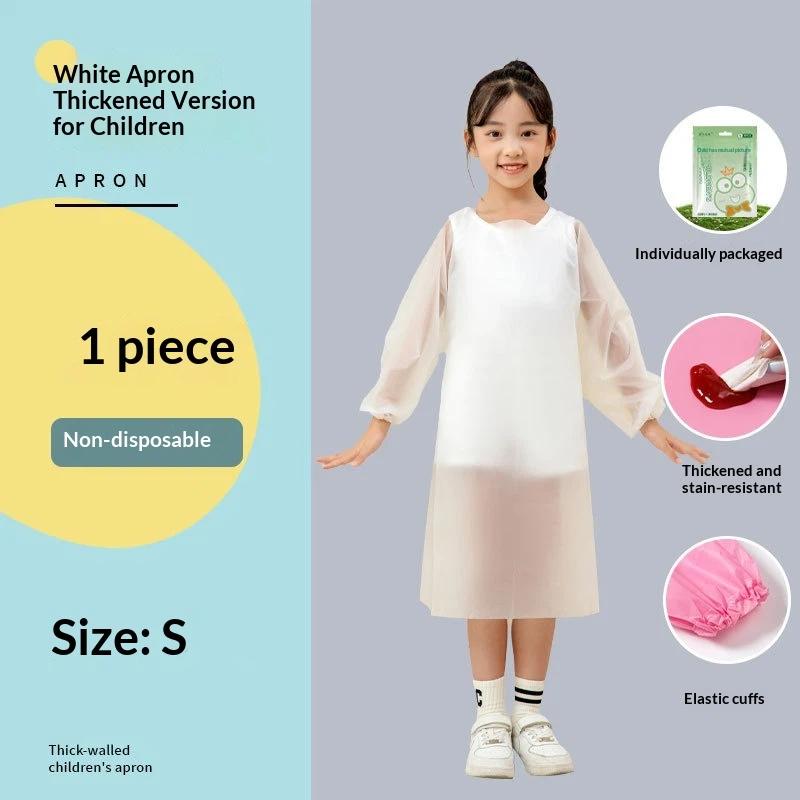 Kids Painting Aprons Adjustable Chef Art Apron For Cooking Baking Painting Crafting Christmas Party A3