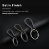 Titanium EDC Outdoor Tool Titanium Alloy Keychain Tiranium Buckle Key Ring  for Camping Hiking Fishing Travel Outdoor