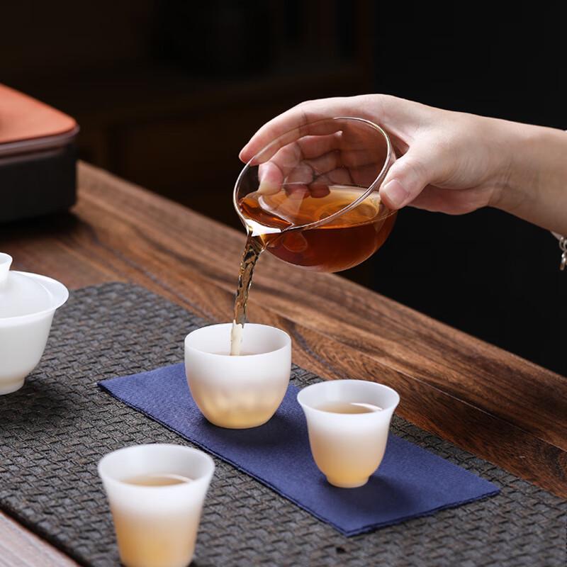 MULTIPOTENT Ice Jade Porcelain & Glass Travel Tea Set