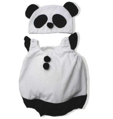 Strampler mit 60cm 70cm 80cm [CooChoutoi] [Panda] [Panda-Hut] (60 cm)