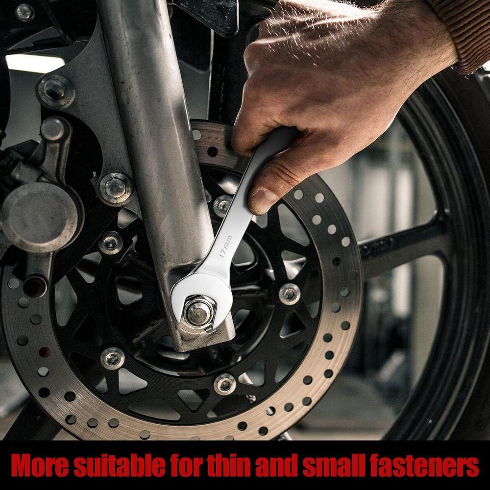 Hex Nuts Double Head Wrench Dual Head Combination Wrench Set New Open End Wrench