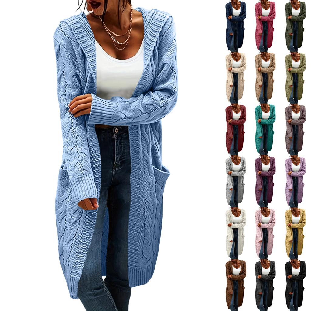 Women's Cardigan Sweaters Lightweight R-Neck Long Sleeve Outfits Fall Fashion Clothing