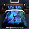 Set lenjerie de pat cu design Tottenham Hotspur 1 Față de pilotă + 2 Fețe de pernă Moi Respirabile Lenjerie de pat pentru casă