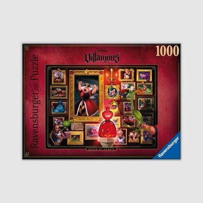 Disney Villains Puzzle Alice In Wonderland Queen of Hearts 1000 Pieces