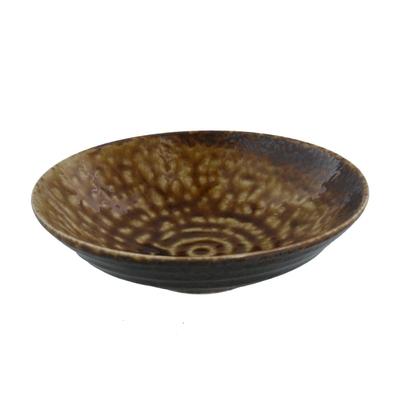 EAST Table Shallow Bowl 17cm Irabo Japanese Tableware Brown Made In Japan Microwave Safe Dishwasher Safe Bowl 110-017-02
