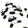 1PC Cute Cartoon Panda Shape Plush Fridge Magnets for Decration Souvenir