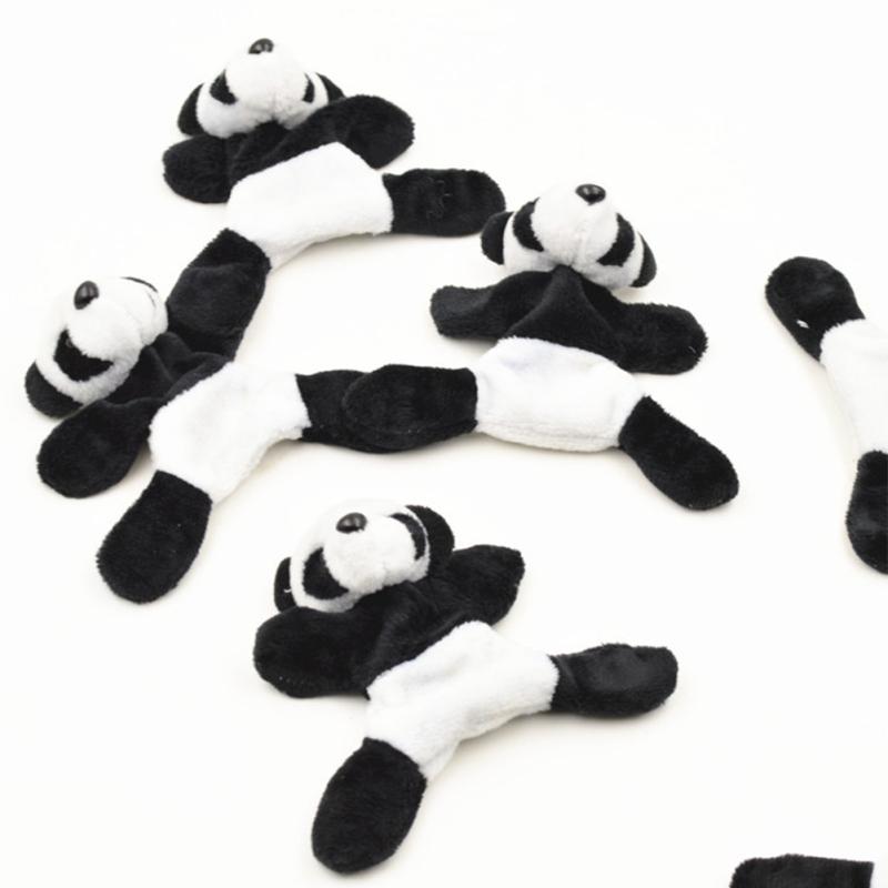 1PC Cute Cartoon Panda Shape Plush Fridge Magnets for Decration Souvenir