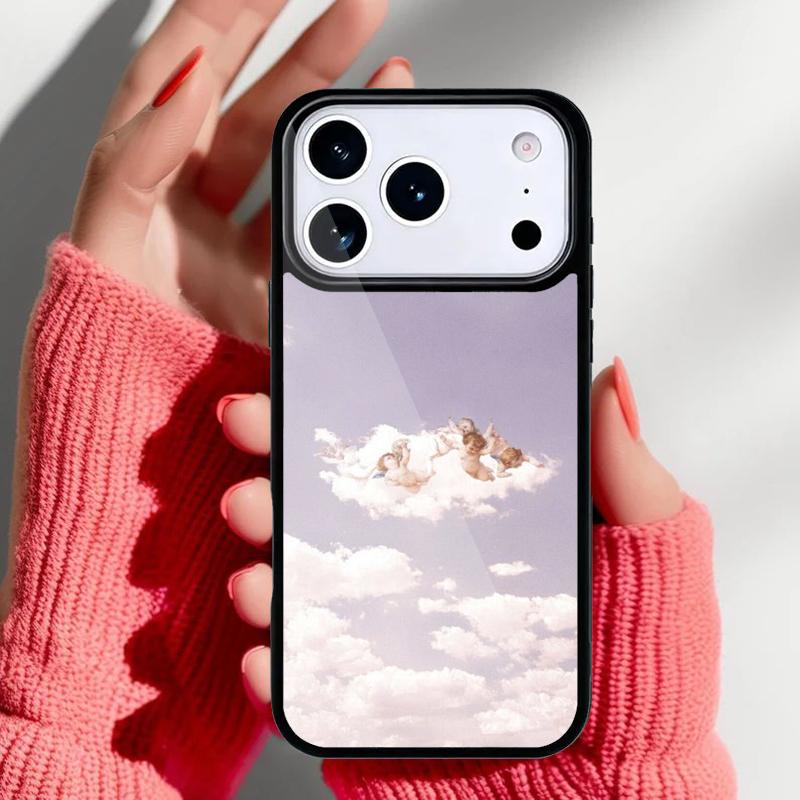 Angels Aesthetic Aesthetics Phone Case for iPhone 17 16 15 14 13 Pro Max Back Cover for 12 11 Pro Coque