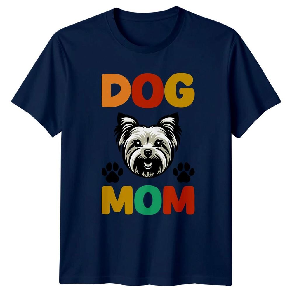 Dog Mom Unisexs TShirt Yorkie Owner Mothers Day Gift For Her