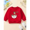 European sizes Adorable Capybara Kids' Crewneck Sweatshirt, a Casual Long-Sleeve Pullover Made of  with a Bit of Stretch, Perfect for Fall And Winter