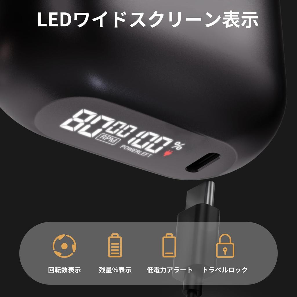 Kynor Electric Shaver New Reciprocating Shaver with 2 Speed Close IPX6 LED Battery Level Travel Lock Perfect for Business or As a Gift Men's FK-706