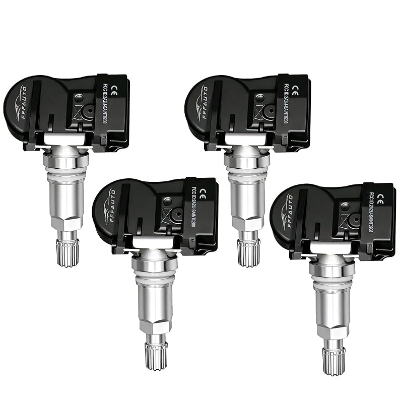 Tire Pressure Monitoring Sensors Pack Of 4 TPMS Sensor Compatible With Chevy, GMC, Cadillac & Buick -2016-2024 Cruze Silverado Tahoe Sierra Yukon XL