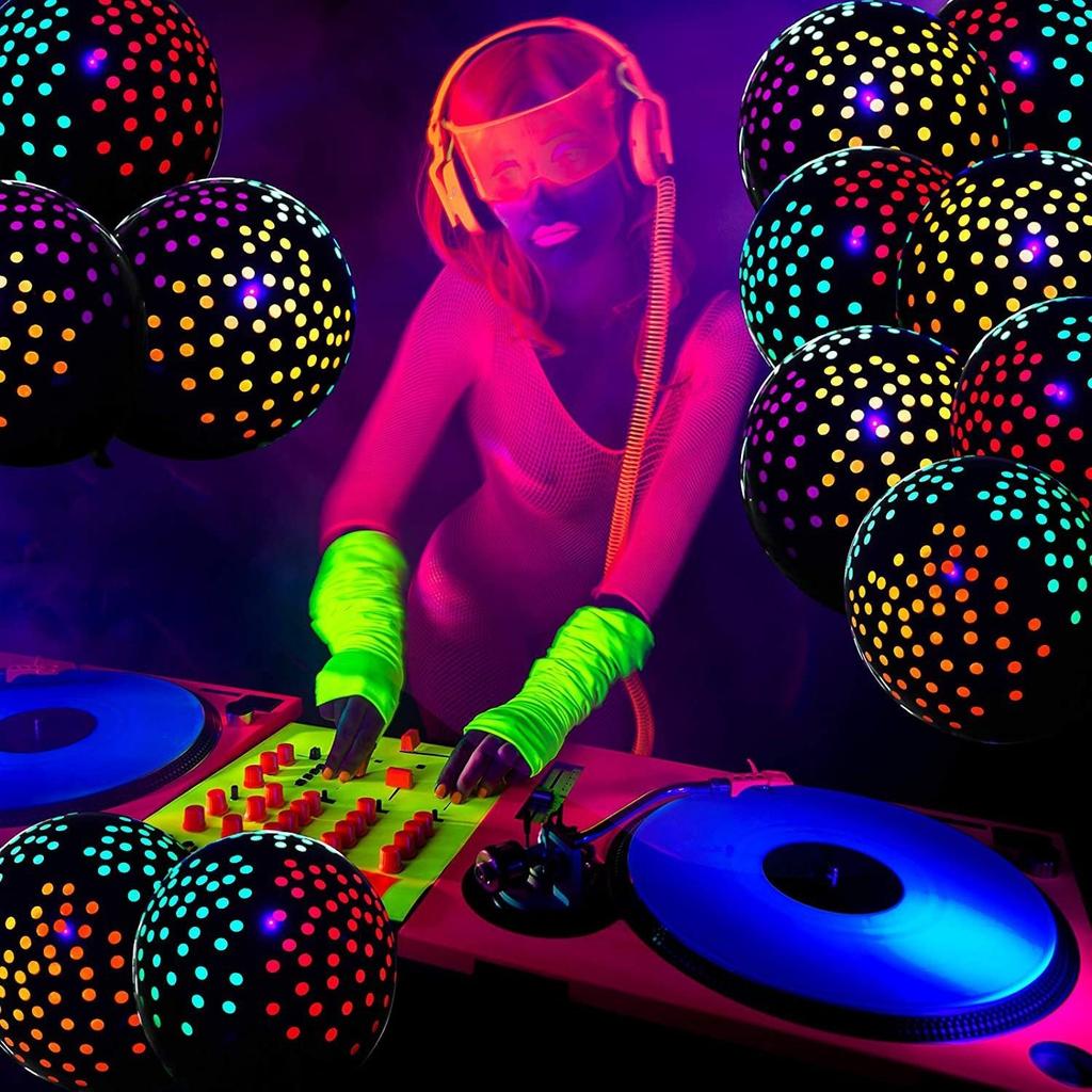 10 ks 12palcových fluorescenčních balónků Neonové svítící latexové balónky Svatba Narozeninová oslava Dekorace Svítící balónek Baby Shower Dětské dárky