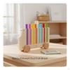 Color Stick Matching Toy Natural Wood Fine Movement Skills Bus Polished
