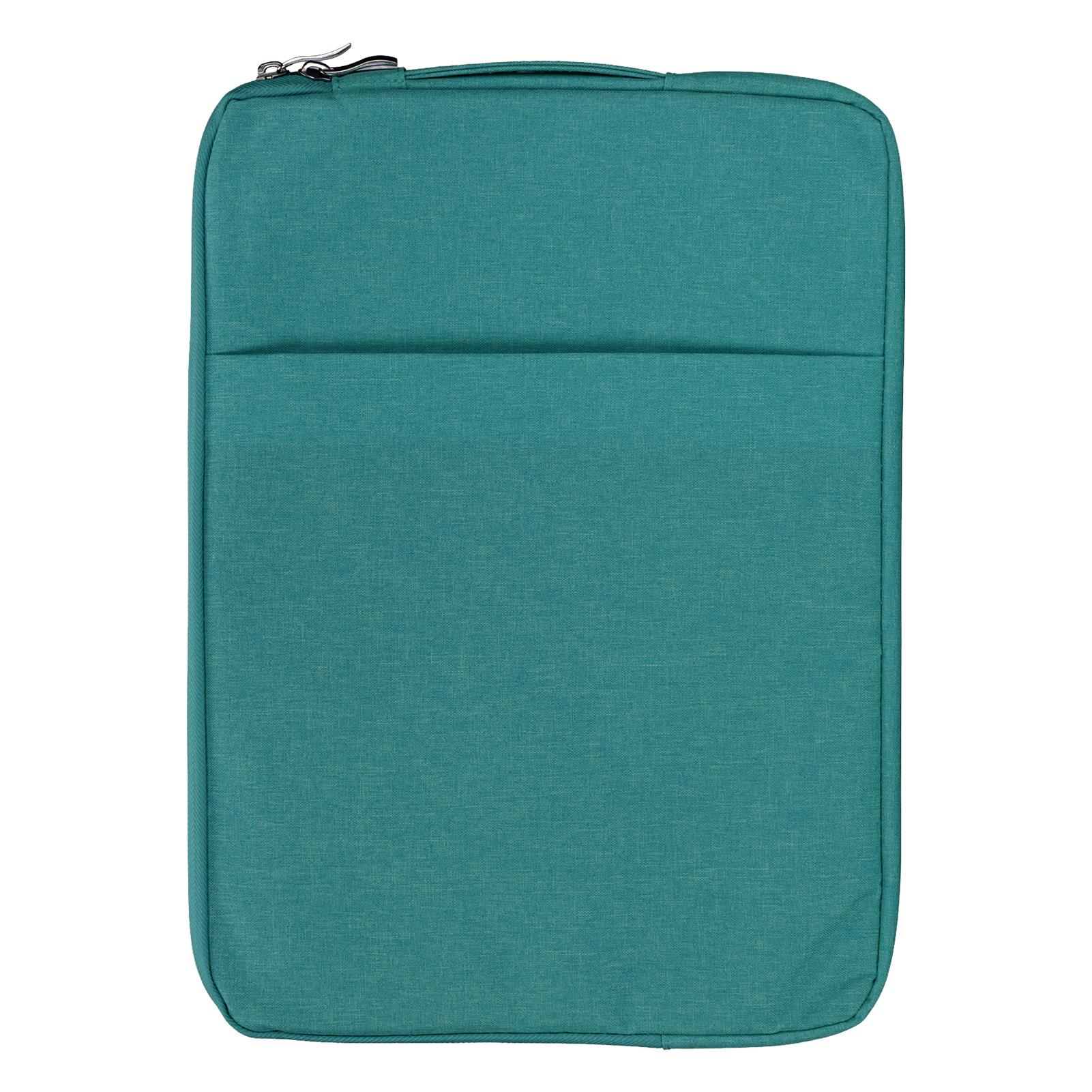 

Laptop Sleeve 15.6in 39x29x2cm Double Layer Design Polyester Laptop Carrying Case for OS Laptop Pro for HP for DellDark