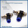 Pneumatic Connector SL8-02, Throttle Valve SL6-01, Speed Control Valve SL4-M5, Air Hose SL10-03, SL12-04