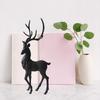 Creative Craft Deer Decoration Holiday Tabletop Ornaments Sculpture For Standing