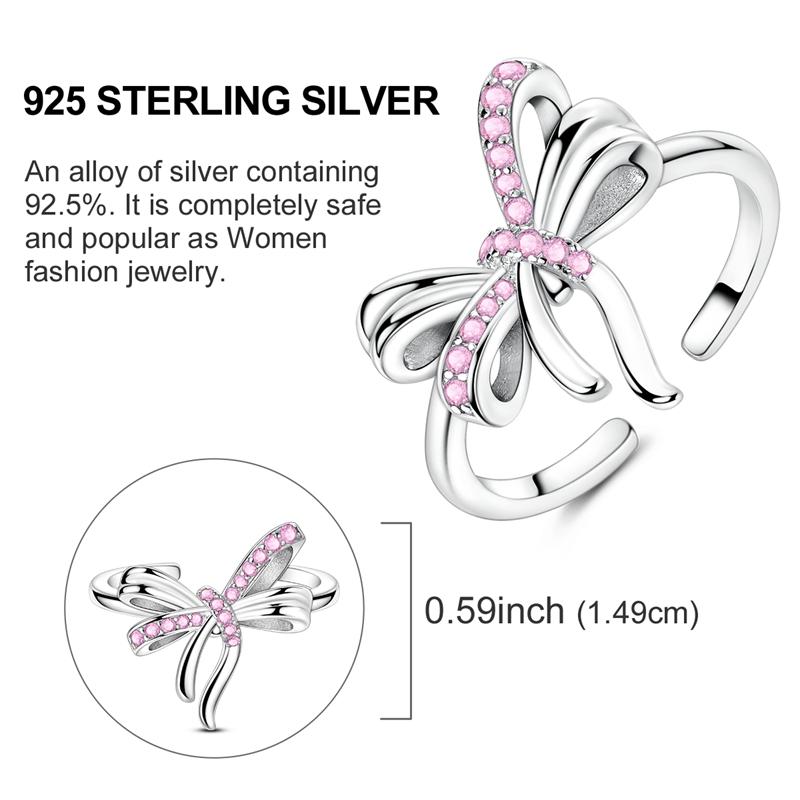 New In Authentic copper Ring for Women Gold Plated Pink Heart Zircon CZ Finger Ring copper Authentic Jewellery Wedding