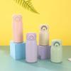 304 Stainless Steel Mini Thermos Cup Cute 220/320ml Small Capacity Vacuum Flask Pop-up Lock Mug Girls