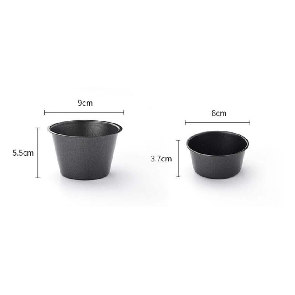 Compact Design Muffin Pan Shaped Pudding Cup Easy Release