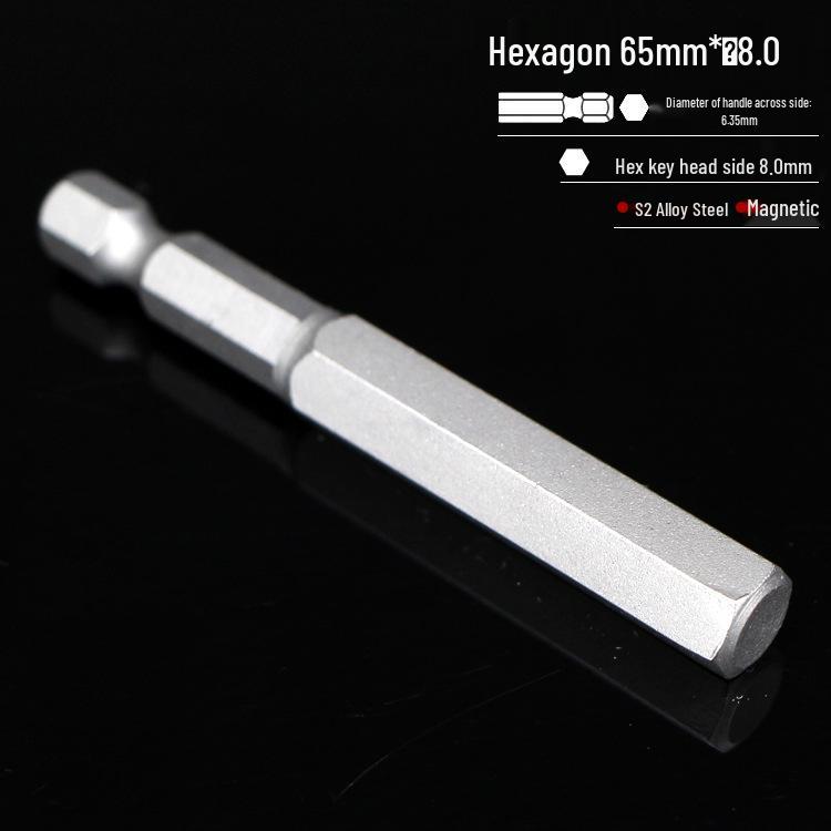 S2 Hexagon Magnetic Impact Driver Bit Set for Electric Screwdrivers