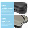 Leather Pouch Hard Shell Double Case for Metallic Hard Soft Leather [LIFKOME] 2-Pack Case, Sunglasses, Case, Overglasses, Sunglasses,