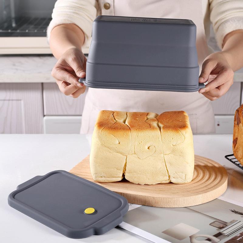 New Model, Silicone Mold, Two-color Puff Pastry Tray, Baking Cake Mold, Food Grade, Colored DIY Mold, Bread Cake Mold