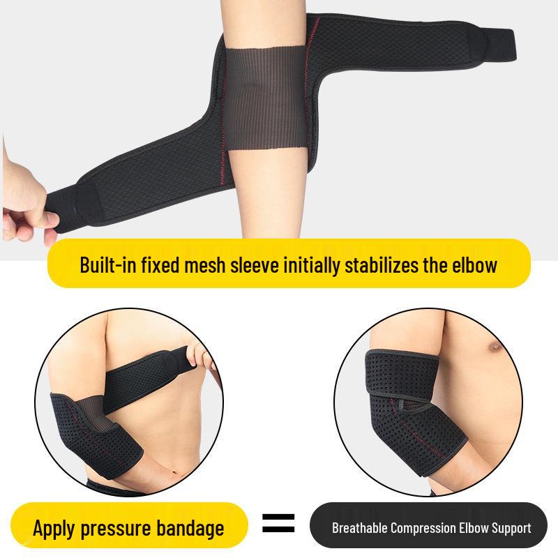 Breathable Elbow Support Sleeve for Sports & Gym