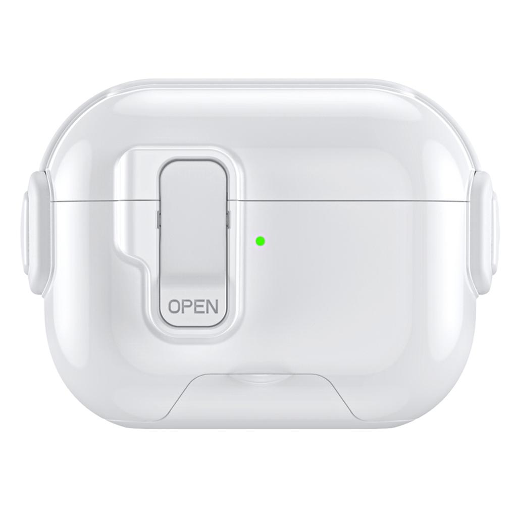 For AirPods Pro 2 Case with Phone Stand Function TPU PC TWS Earbuds Protective Cover