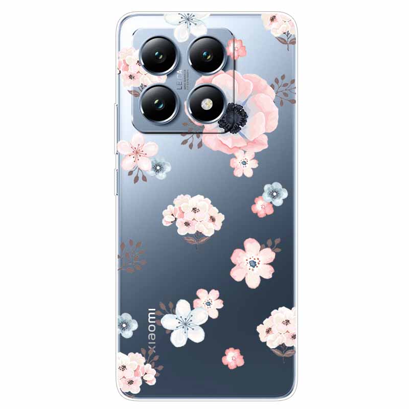 For Xiaomi 14T Pro Case 6.67'' Clear TPU Silicone Funda Capa for Xiaomi 14T Soft Covers Mi 14t 14 t 2024 Transparent Coques bag