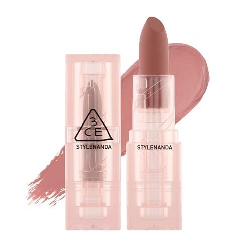 3CE Soft Matte Lipstick WAY BACK Velvety Matte Long-Wearing Lipstick 3.5g