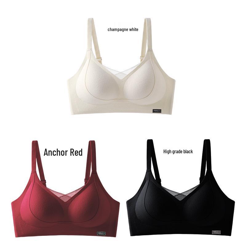 Anti-Gravity Mesh Lift Seamless Bra - Light, Thin, and Breathable with Side Support for Autumn and Winter