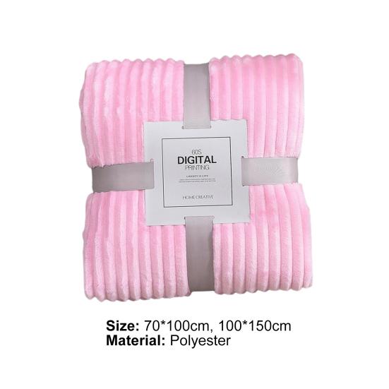 Skin-friendly Yoga Blanket Air Conditioned Polyester Warm