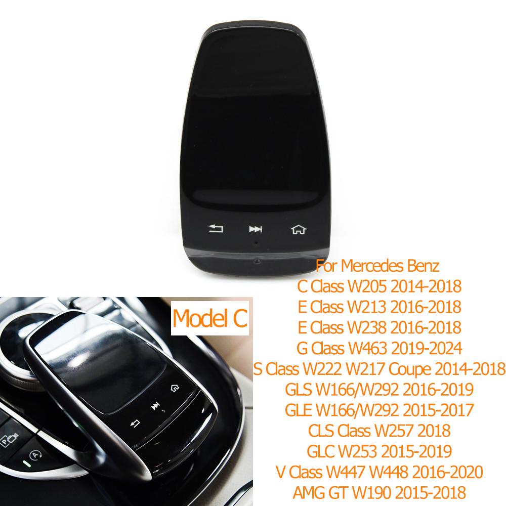 For BENZ C E S GLE GLS GLC W205 W253 W166 W222 W213 Inner Car Console Mouse Control Switch Hand Writing Touchpad Button Cover