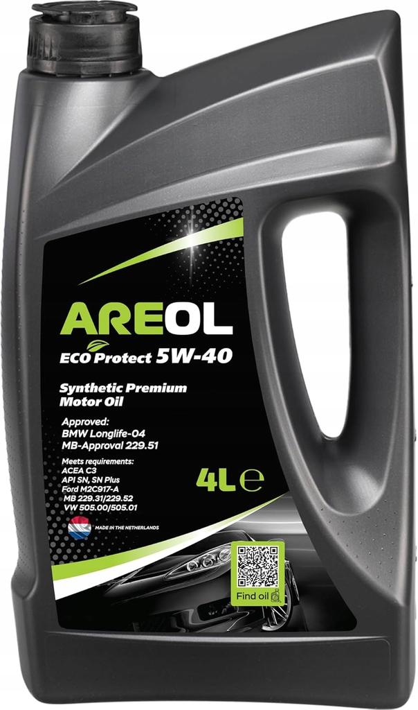 Areol eco protect 5w-40 olej silnikowy 4l