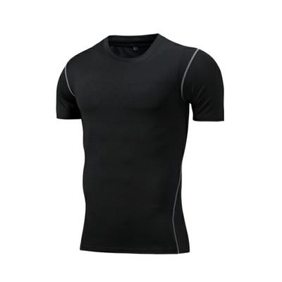 Heren PRO Compressieshirt met Korte Mouwen - Sneldrogend, Ademend, Vier Seizoenen Fitness & Hardloop T-shirt.