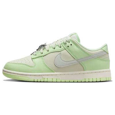 Dunk Low Next Nature Sea Glass Damen-Sneakers Grün Hellsilber Dampfgrün FN6344-001