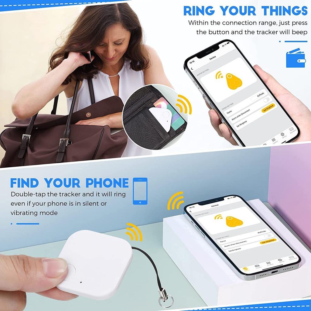 Mini Air tag Tracker Android &iOS Tracker Built in Speaker Airtag Smart Tag