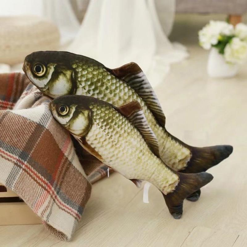 Simulated Crucian Carp Grass Carp Sleeping Pillow Doll Plush Toy Large Rag Doll Spoof Gift Boys And Girls