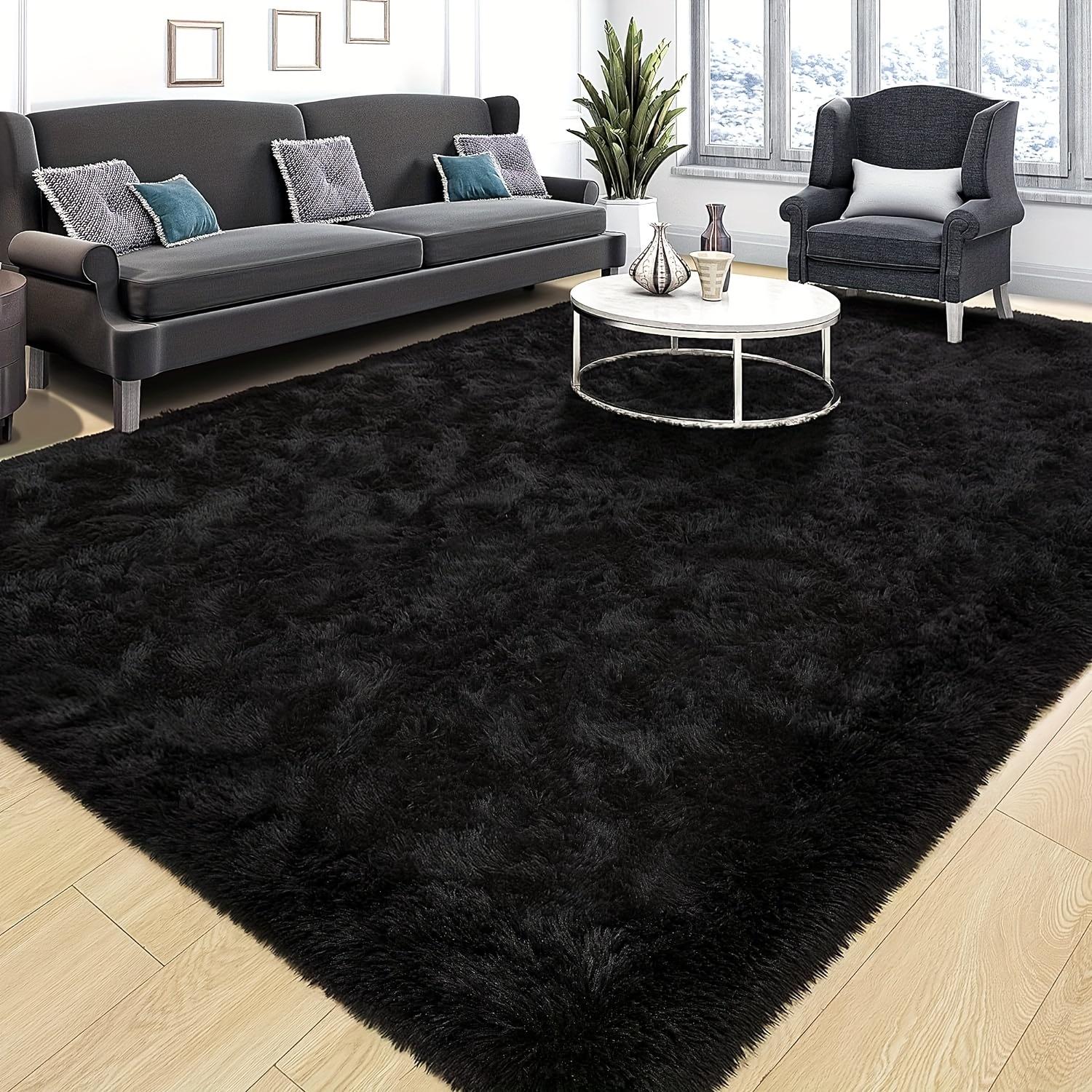 Luxurious Fluffy Area Rug Soft Plush