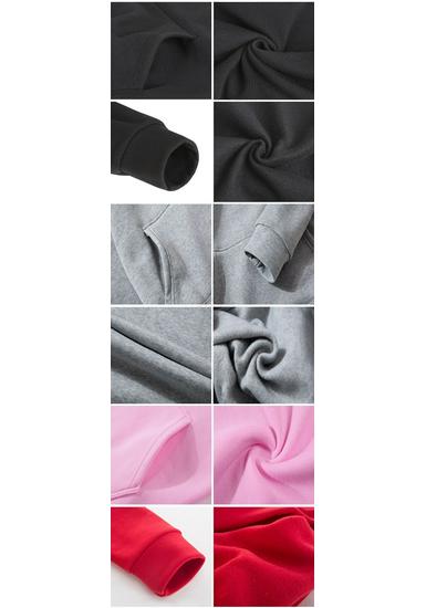 ESSENTIALS 1977 Trendy Fleece Hoodie Set - Unisex Loose Fit Sweatshirt