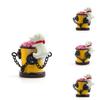 Kleiner Hund Hydrant Harz Gartenfigur im Cartoon-Stil zur Szenendekoration und als Werbegeschenke