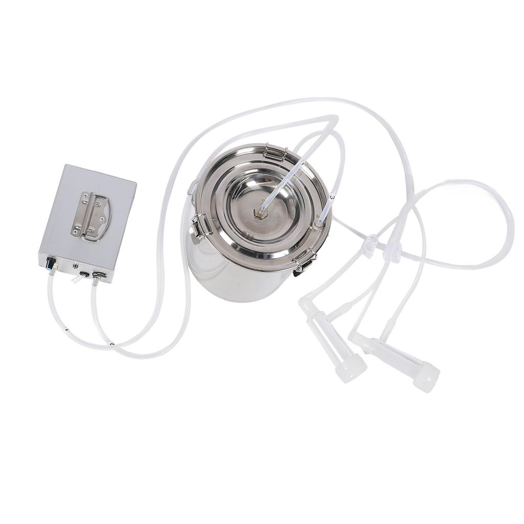 Aparat de muls capre 7L portabil reincarcabil aspiratie reglabila din otel inoxidabil automat