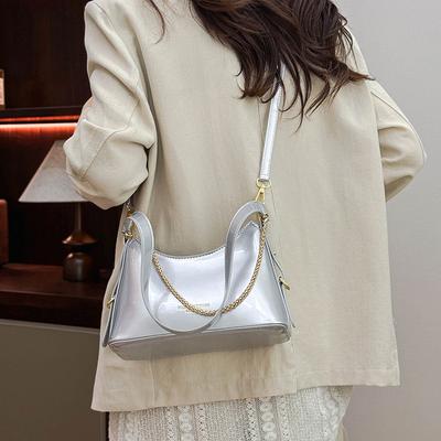 Large Capacity Bag Women's New Fashion 2025 Chain High-end Sense Niche Bucket Tote Bag