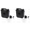 Black " Oil Jerry Can Pair With Fitting" Fits Royal Enfield Himalayan BS4"