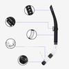 Leakproof Silicones Diving Mask Set with Foldable Dry Snorkel Adjustable Head Straps for Swimming Snorkeling Activity