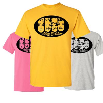 Golden Girls T-Shirt Stay Golden Vintage 80er TV-Show Sophia Dorothy Rose Blanche
