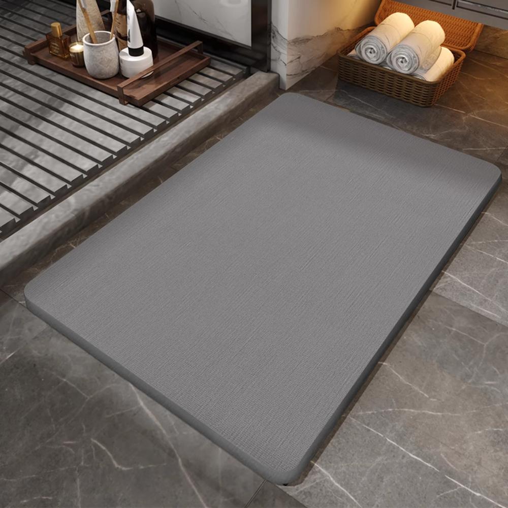 Diatom Mud Modern Door Mats And Bathroom Mats: Easy To Clean, Enable Dry - Wet Separation, Aesthetically Pleasing