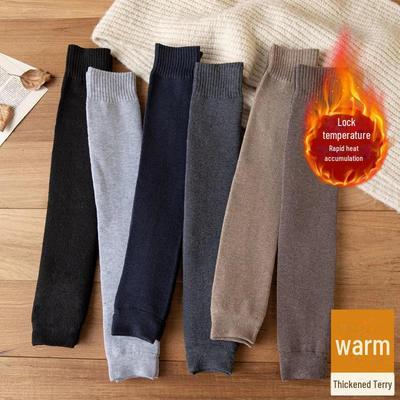 Dámske podkolienky zo zamatu a froté na jeseň/zimu pre teplo a ochranu pred chladom